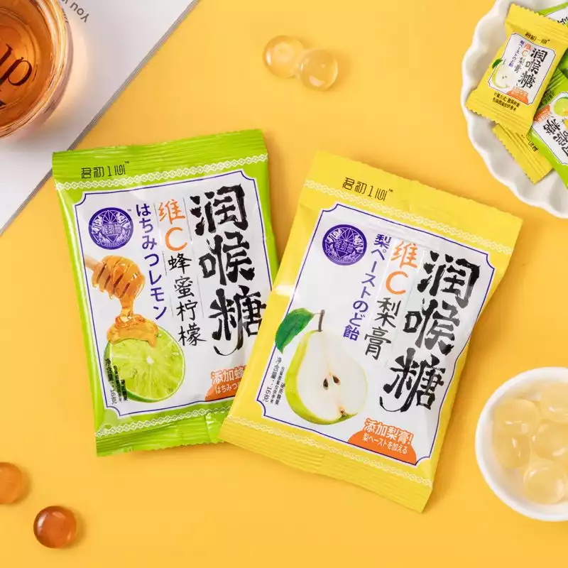 君初一心维c润喉糖