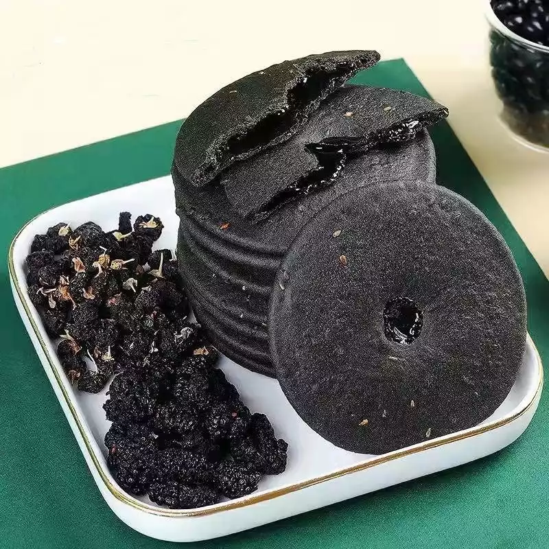 五黑粗粮饼-黑芝麻桑葚无糖精木糖醇代餐孕妇孕期食品零食